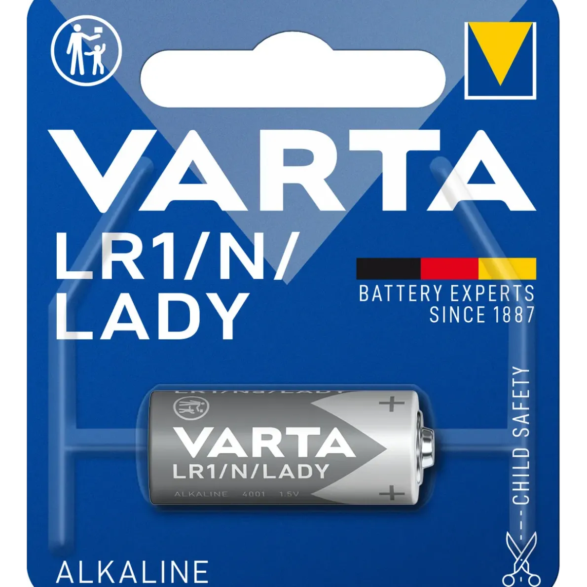 Alkaliskt batteri LR 1 1-pack