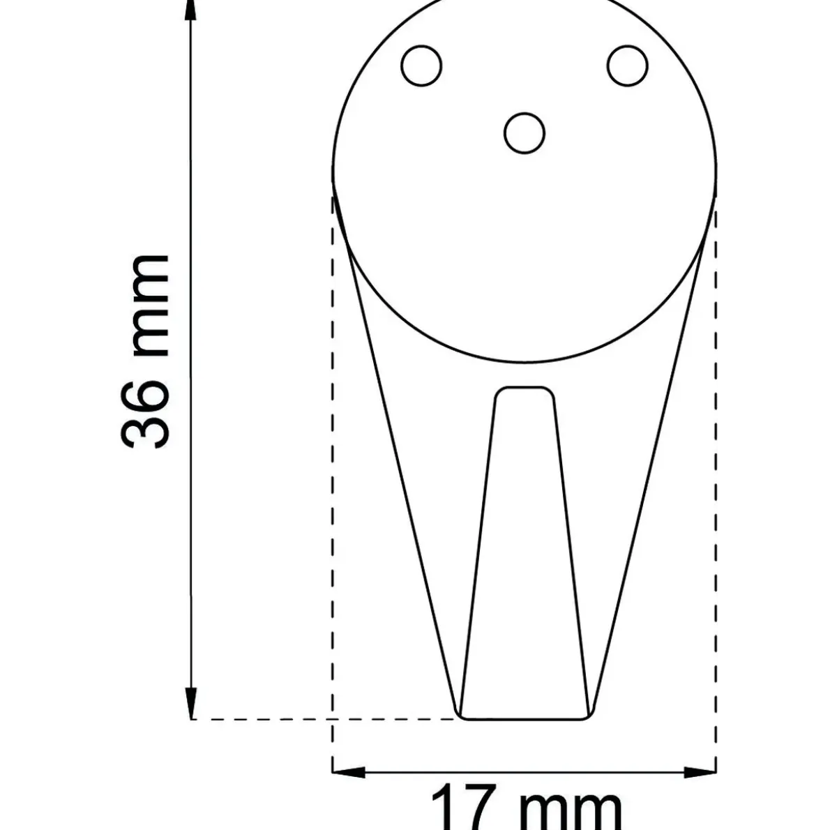 ALL-KROK 613 VIT 36X17MM 3ST
