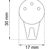 ALL-KROK 612 VIT 30X17MM 5ST