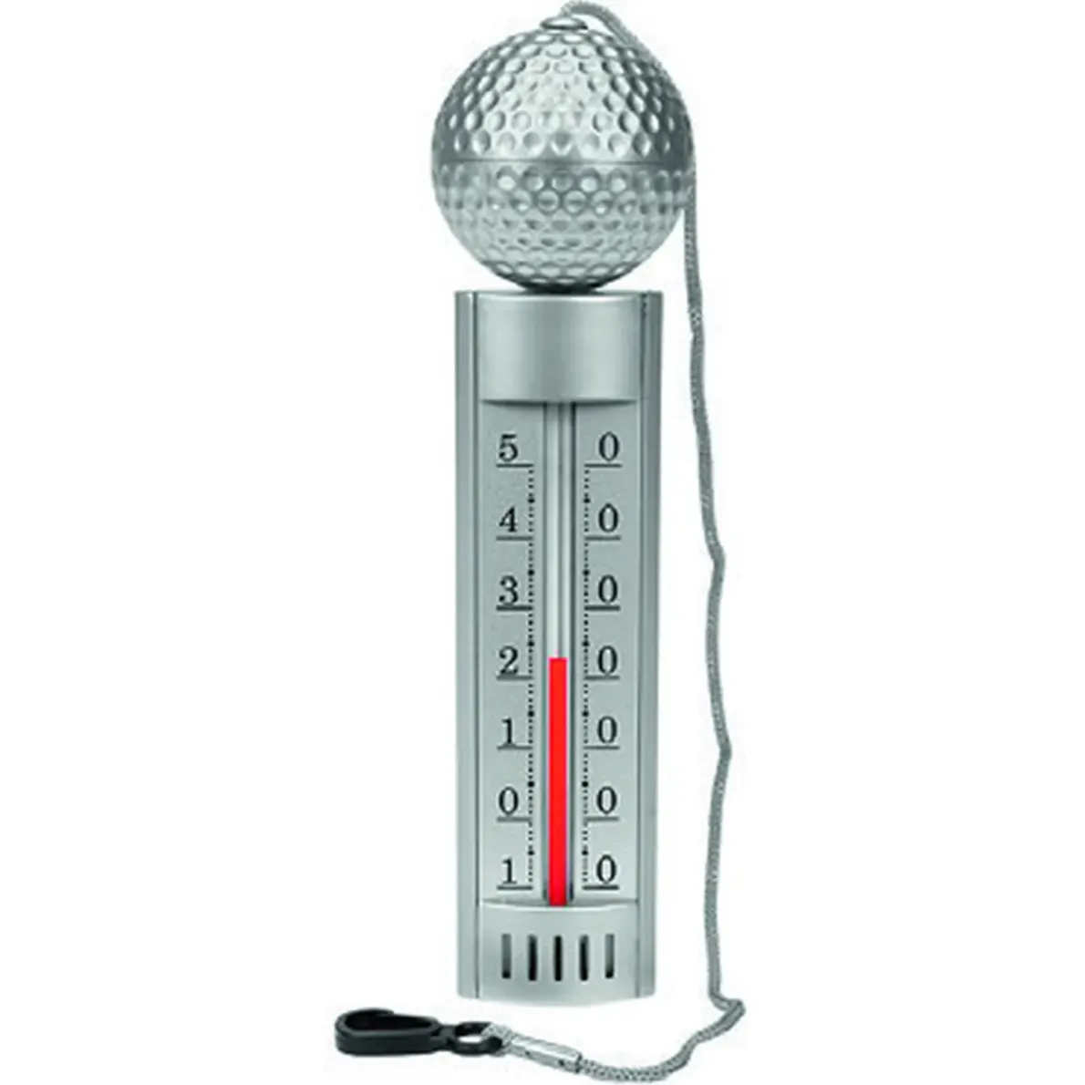 Badtermometer SILVER 192MM