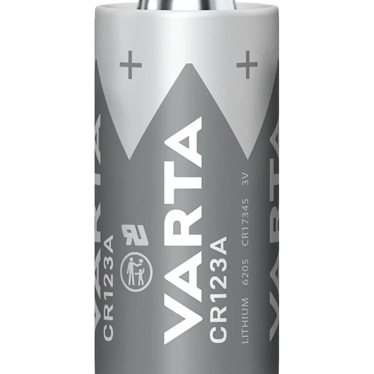BATTERI CR123A LITIUM CYLINDER