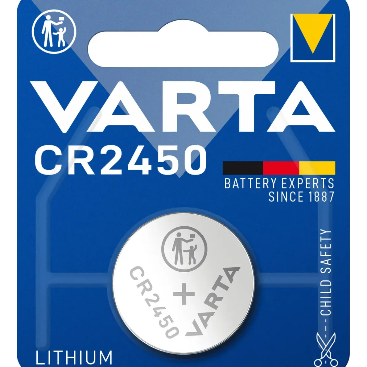 BATTERI CR2450 LITIUM MYNT