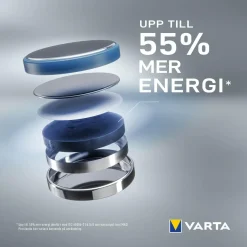 BATTERI CR2016 LITIUM MYNT 2ST
