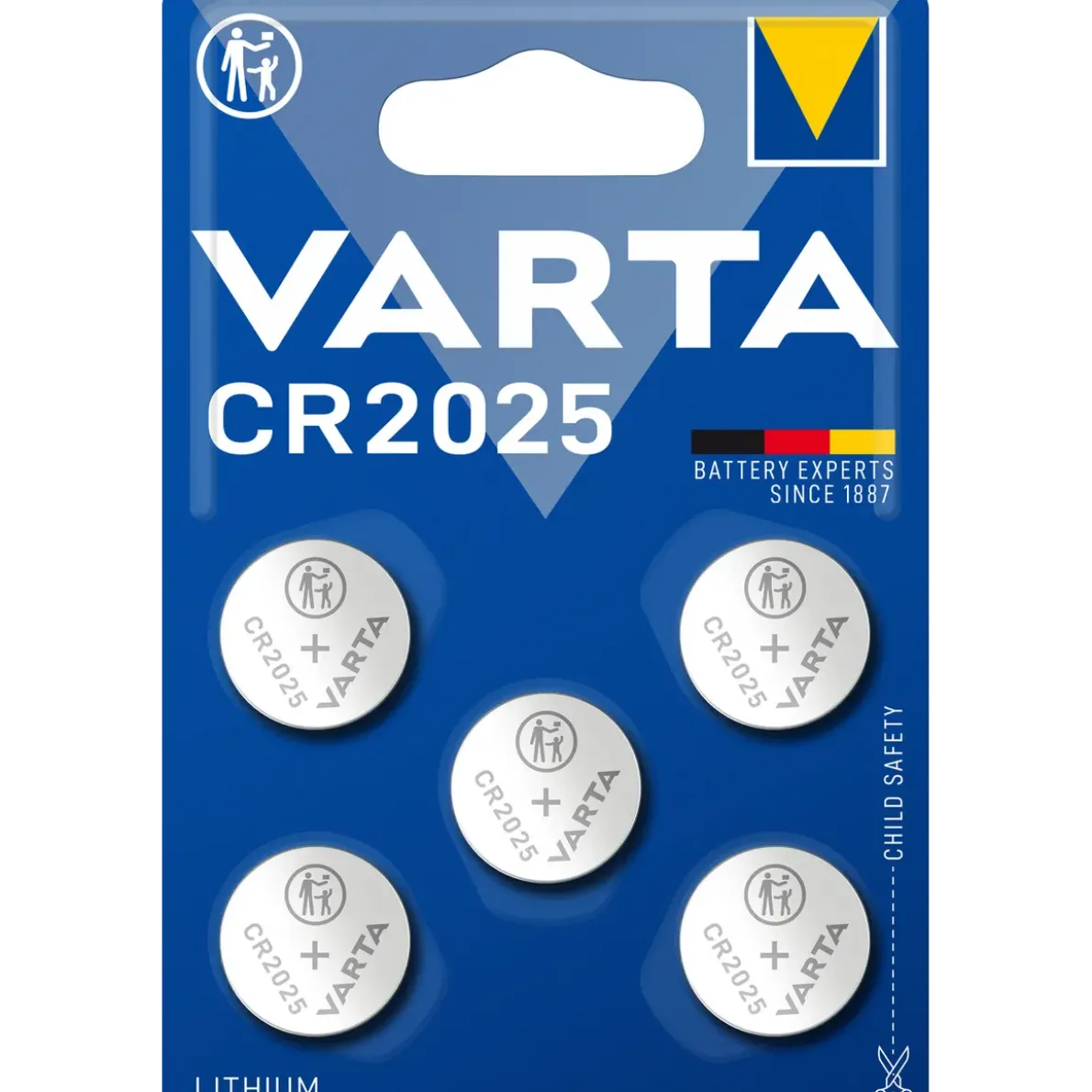 BATTERI CR2025 LITIUM MYNT 5ST
