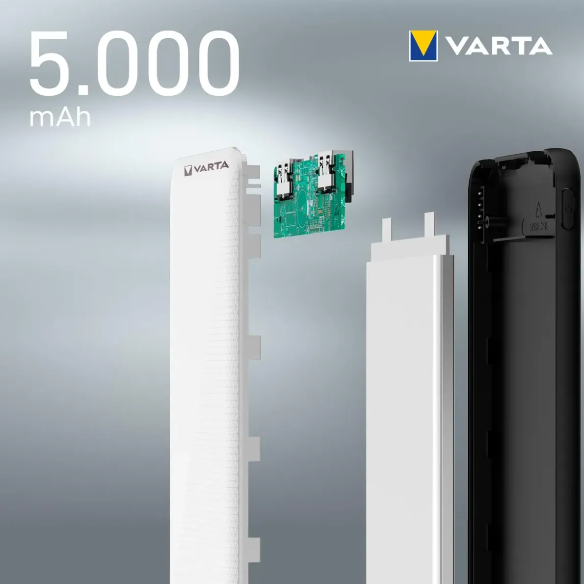 BATTERILADDARE POWERBANK PORTABEL 57975 5000MAH