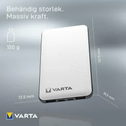 BATTERILADDARE POWERBANK PORTABEL 57975 5000MAH