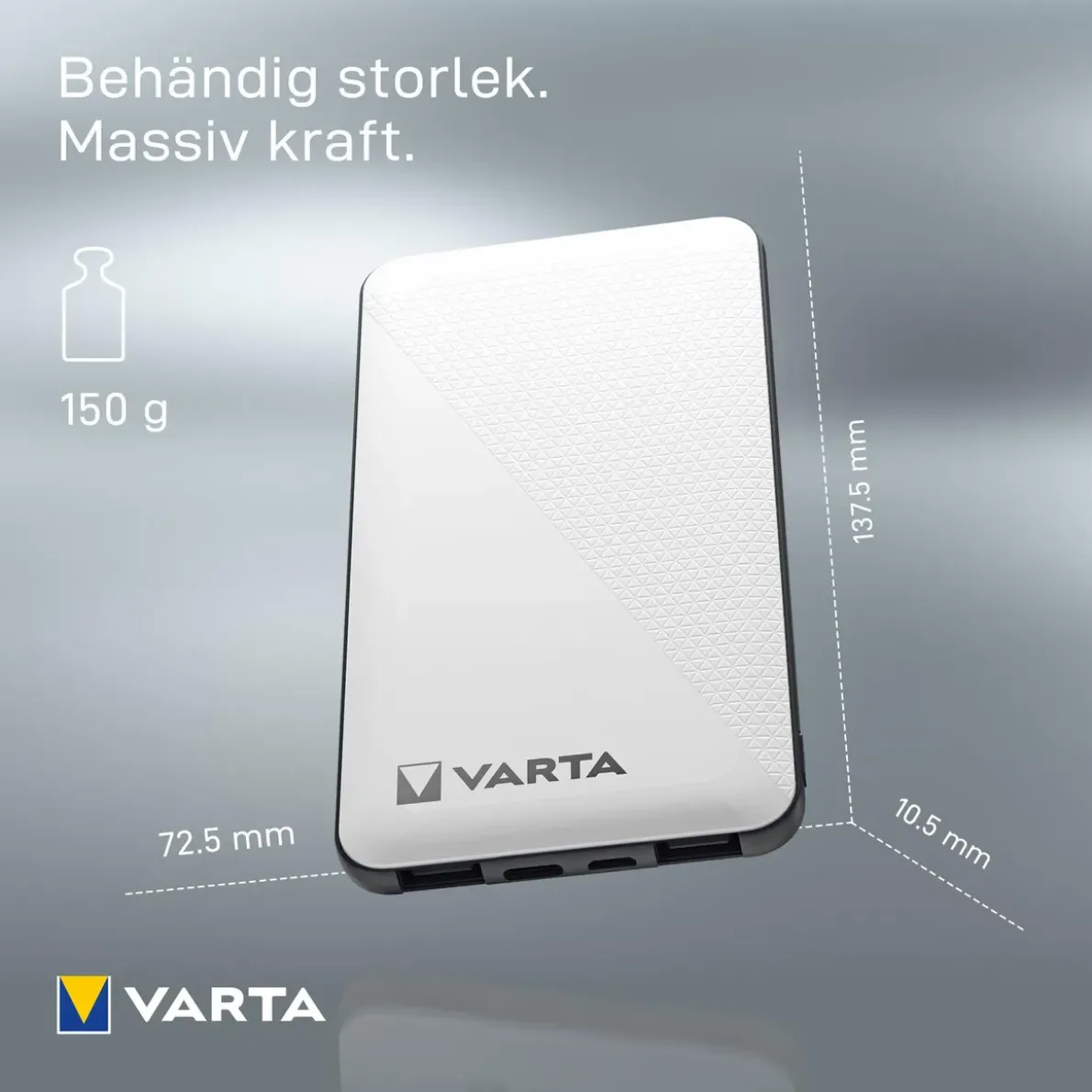 BATTERILADDARE POWERBANK PORTABEL 57975 5000MAH