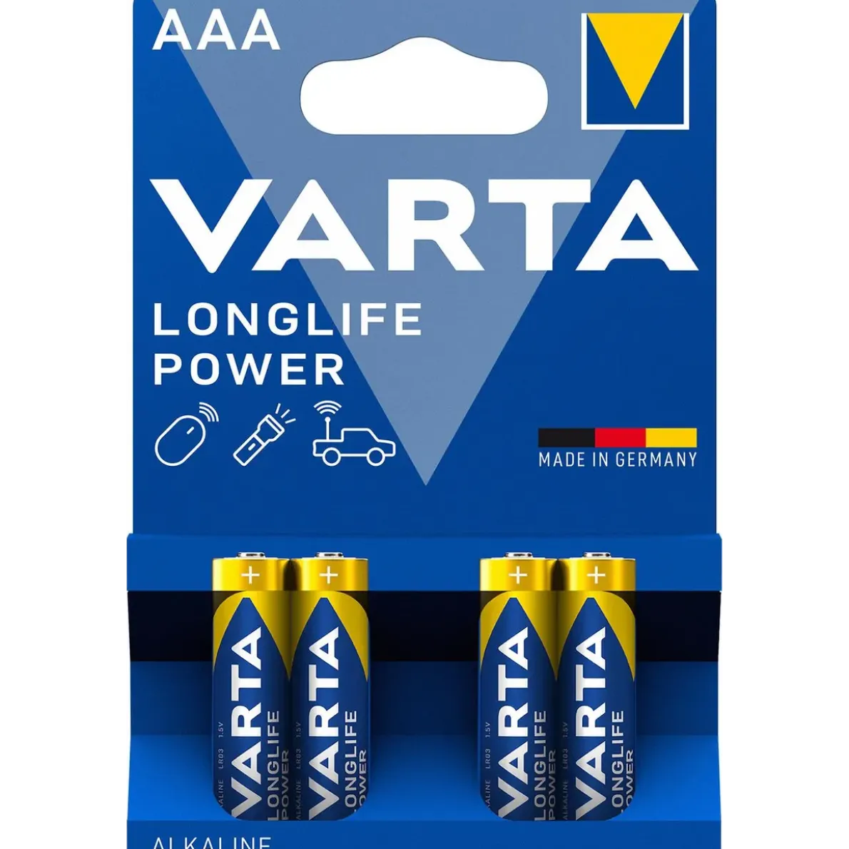 BATTERI LONGLIFE POWER AAA 4ST