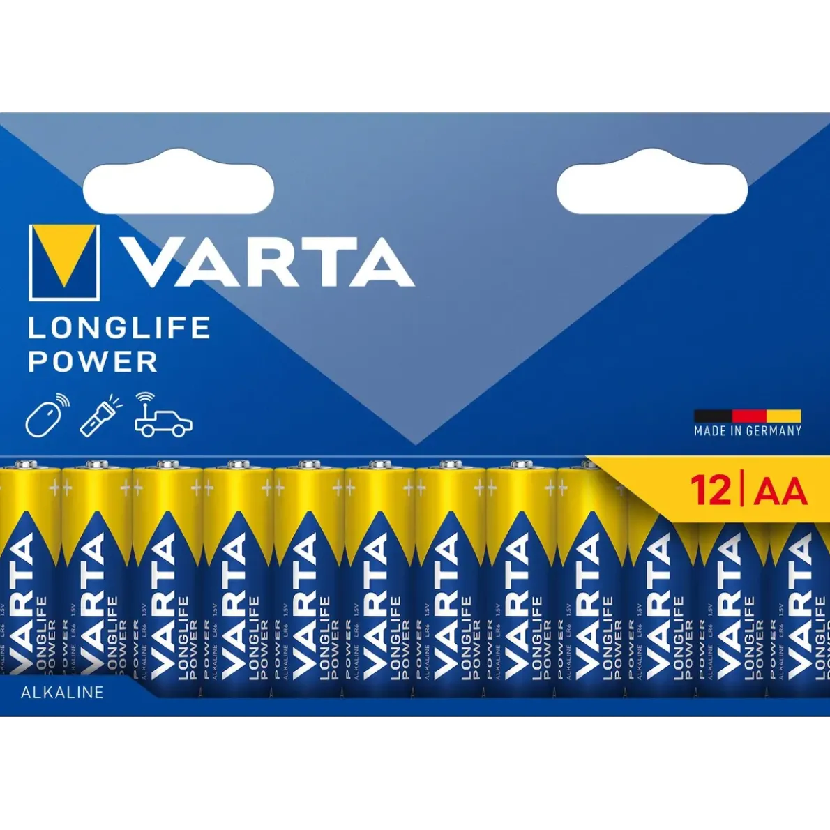 BATTERI LONGLIFE POWER AA 12ST