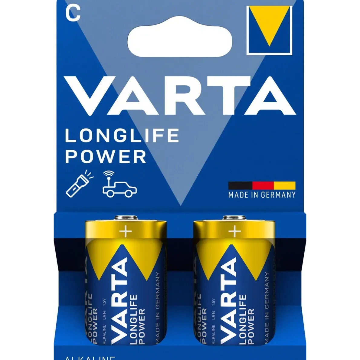 BATTERI LONGLIFE POWER C SCAND 2ST