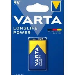 BATTERI LONGLIFE POWER 9V SCAND BLI 1