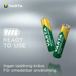 BATTERI RECH ACCU POWER AAA 1000MAH