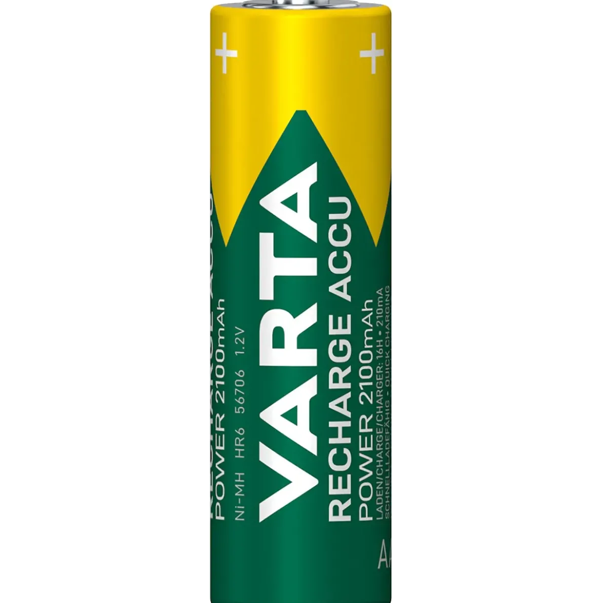 BATTERI RECH ACCU POWER AA 2100MAH