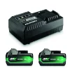 BATTERISET 2XBSL36A18X/LADDARE18V/36V MV 2,5AH/5AH
