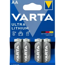 BATTERI ULTRA LITIUM AA