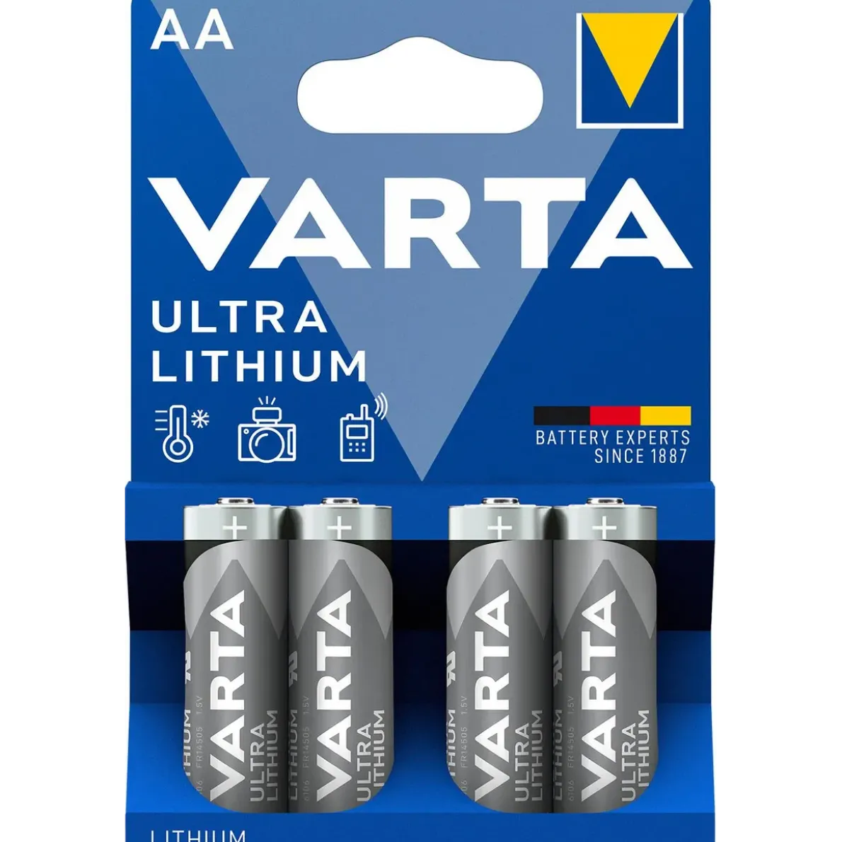 BATTERI ULTRA LITIUM AA