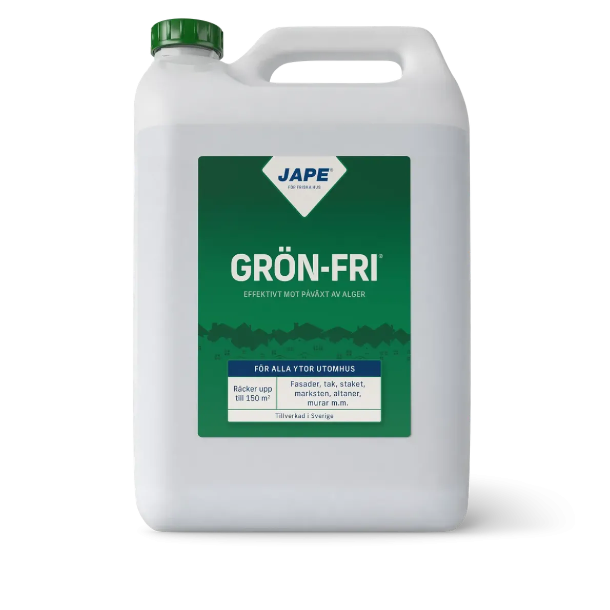BEKÄMPNINGSMEDEL GRÖN-FRI BIOCID 5L