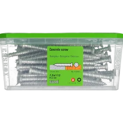 BETONGSKRUV ECS-C FÖRSÄNKT HUVUD CORRSEAL 7,5(6)X112 50ST