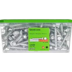 BETONGSKRUV ECS-HF HEX FLÄNS CORRSEAL 7,5(6)X50 100ST