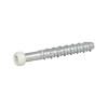 BETONGSKRUV FÖR VITA LISTER/SO ECS-CY VIT FZB 5,0(4)X40 100ST