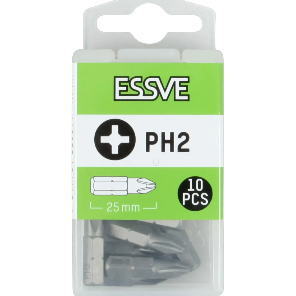 BITS PH2 25MM 10ST
