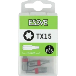 BITS TX15 25MM 3ST