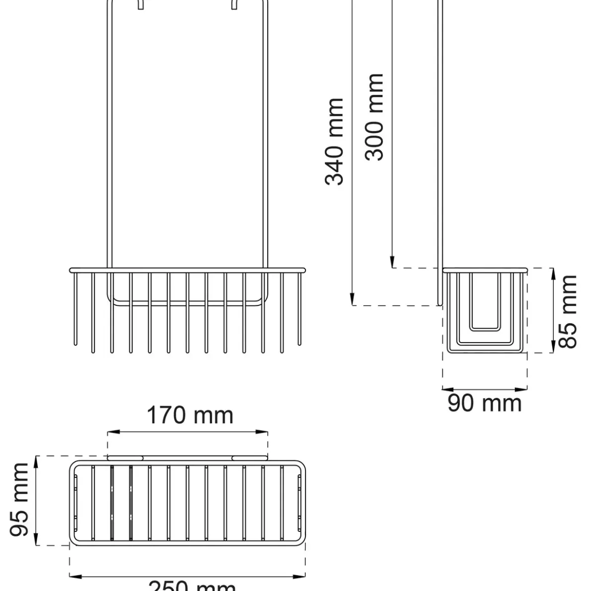 BLANDARKORG AZALEA SINGLE KROM CC150-160MM