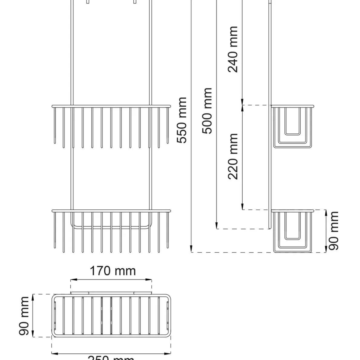 BLANDARKORG AZALEA TWIN KROM CC150-160MM