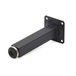 BORDSBEN 611 SVART 25X25X150MM
