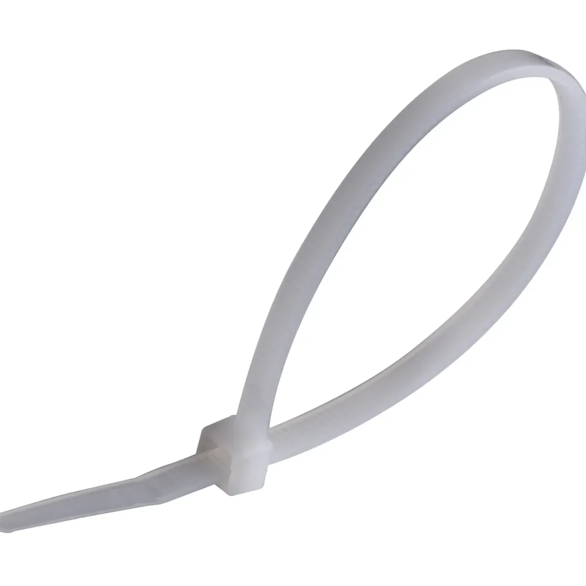 BUNTBAND VITT 200X4,8MM 100ST