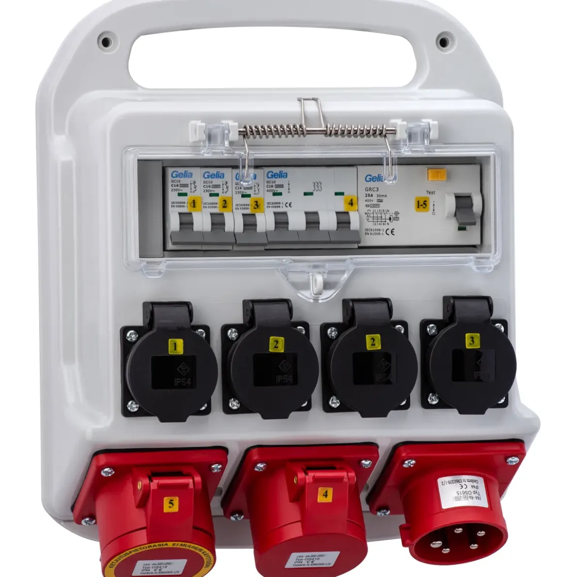 BYGGCENTRAL 16A JFB AUTOMATSÄK IP44