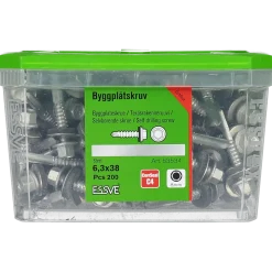 BYGGPLÅTSKRUV CORRSEAL BORRSP SEXKANTS RFR BRI 6,3X38 200