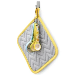 Command™ Krokar, Metall Små, rostfritt stål, 17031SS-4, 4 krokar och 5 små strips