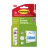 Command™ Tavelupphängningsstrips 17204WHI-4-UKN, vita, medium, 4 par (8 strips)
