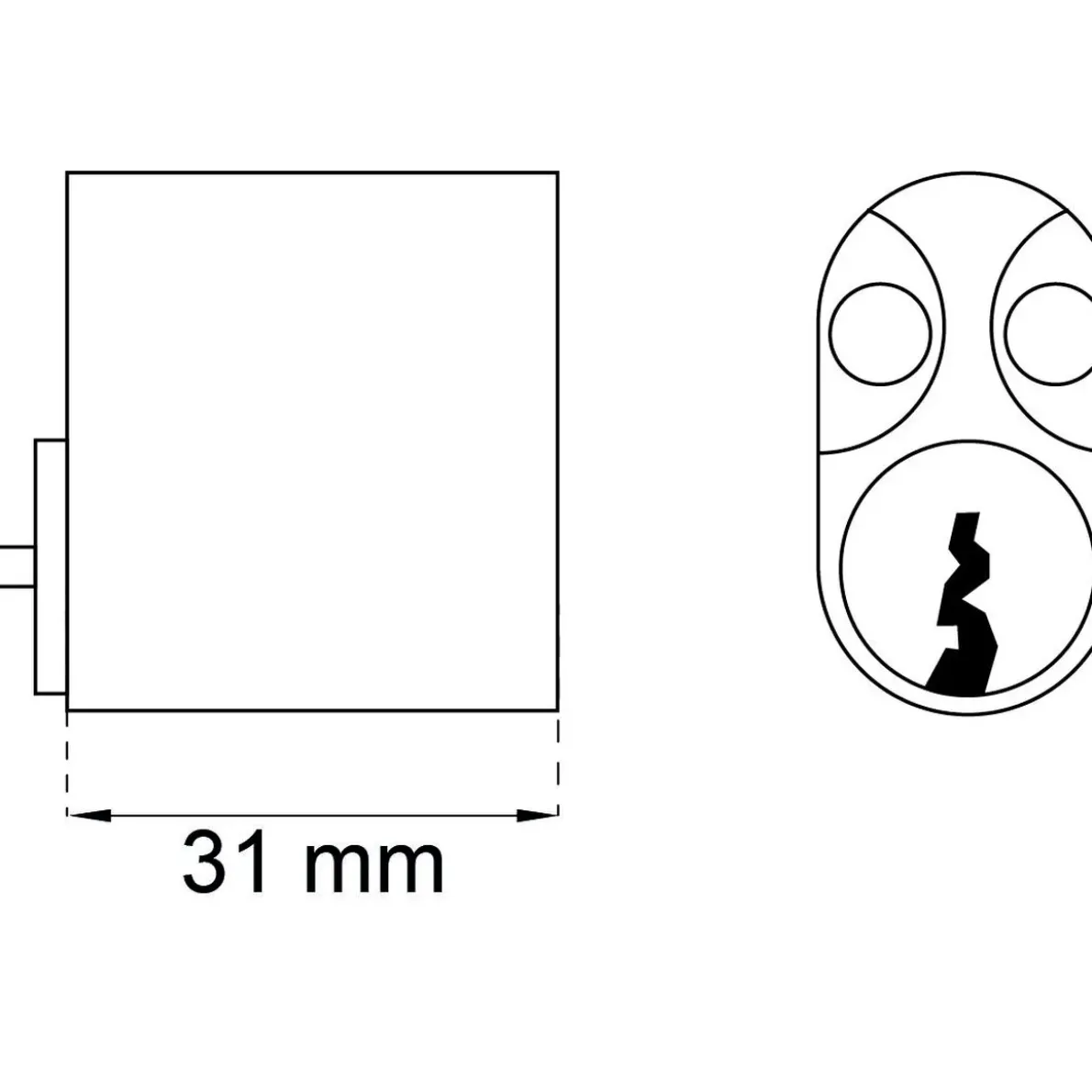 CYLINDER 65537 ROKOKO KROM/B KROM