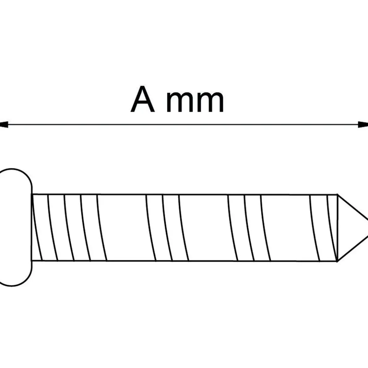 CYLINDERSKRUV 3 EFZ M5X63MM 2ST