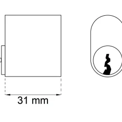 CYLINDER 65537 SVART