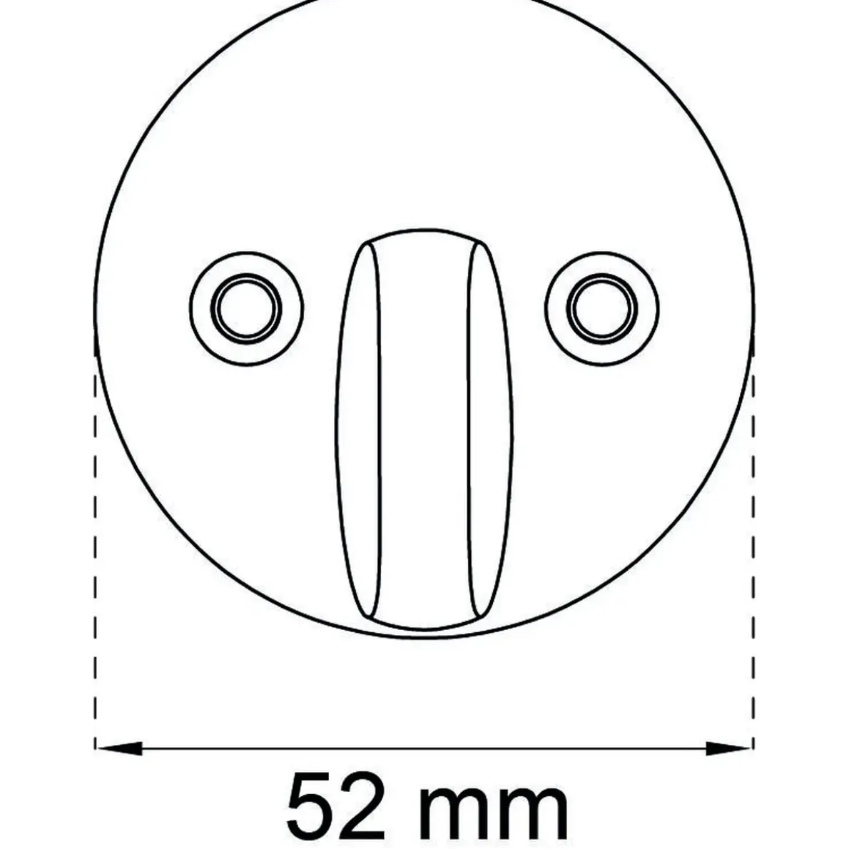 CYLINDERVRED F40 SVART