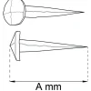 DEKORSPIK SMIDE 75MM 2ST