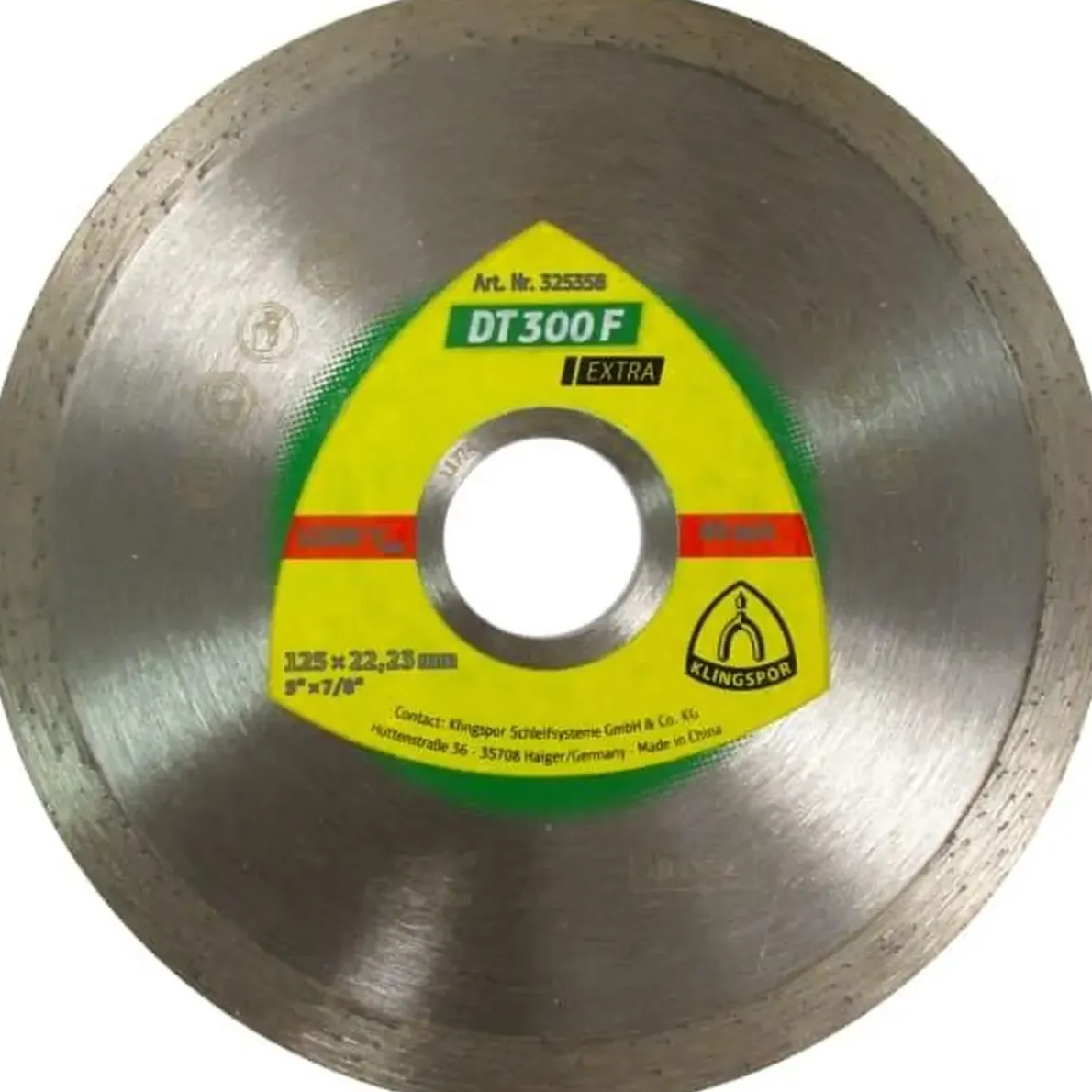DIAMANTKAPSKIVA DT300F EXTRA SLUTEN/7 125X1,6X22,23MM
