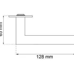 DÖRRHANDTAG PHOENIX RF 316 MED RETURFJÄDER SB