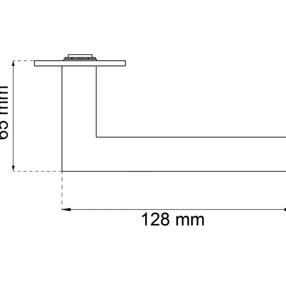 DÖRRHANDTAG PHOENIX RF 316 MED RETURFJÄDER PP