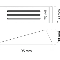 DÖRRKIL GRÅ 97MM