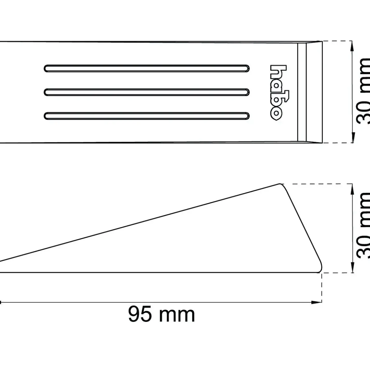 DÖRRKIL SVART 97MM
