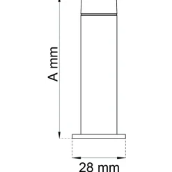 DÖRRSTOPP 2890 MÄSS 75MM