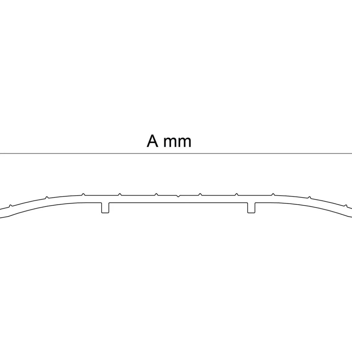 DÖRRTRÖSKEL SILVER 100X2000MM