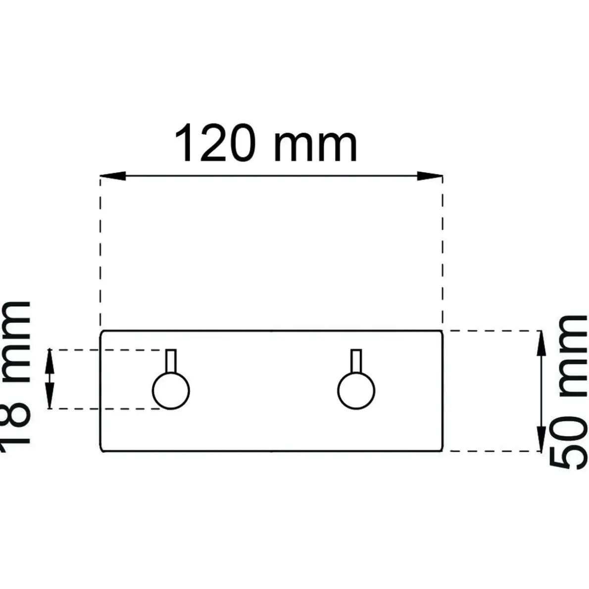 DUBBELKROK FLAIR P RF 50X120MM