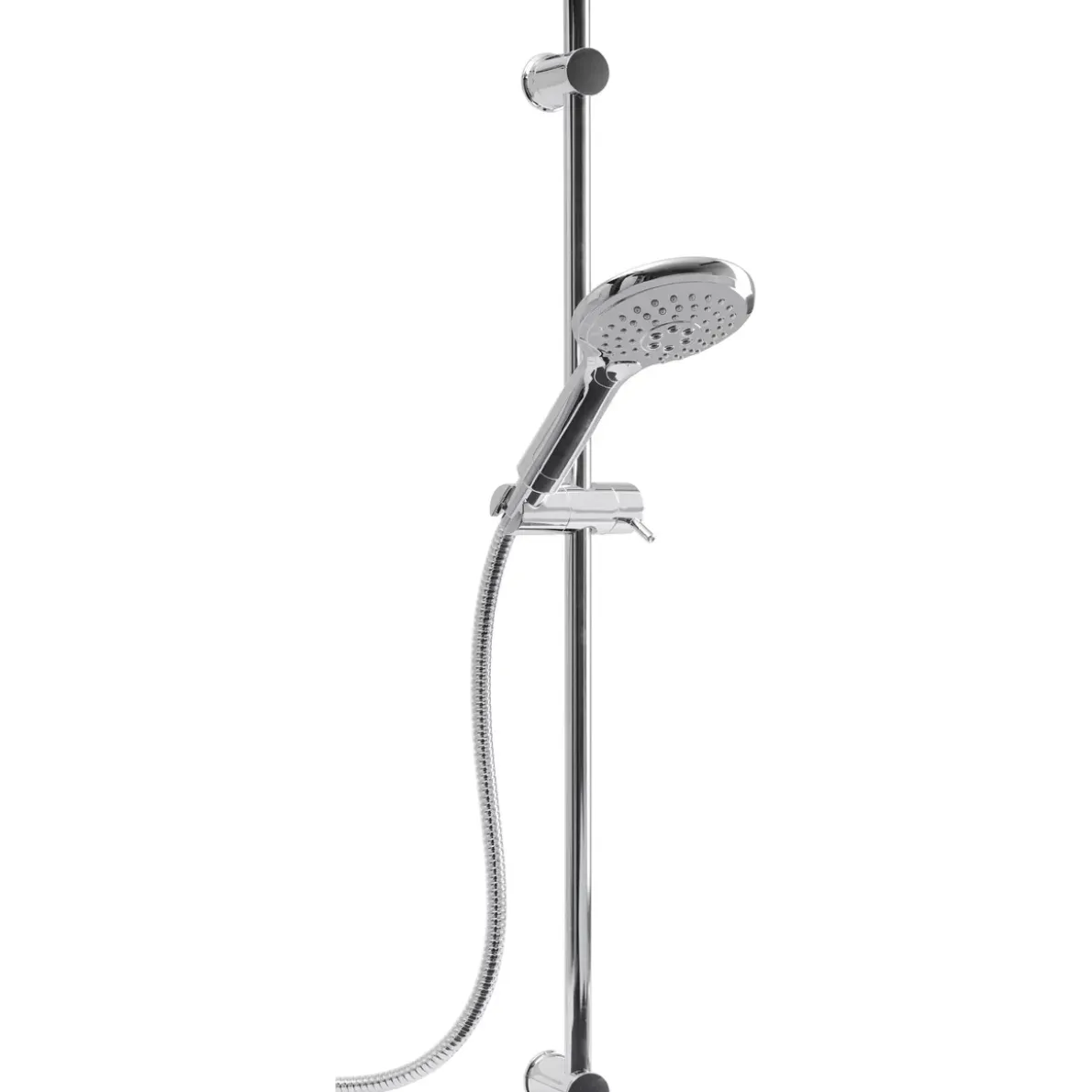 DUSCHSET AQUALINE KROM 3SPRAY SLANG MAX C/C 760MM 1,75M