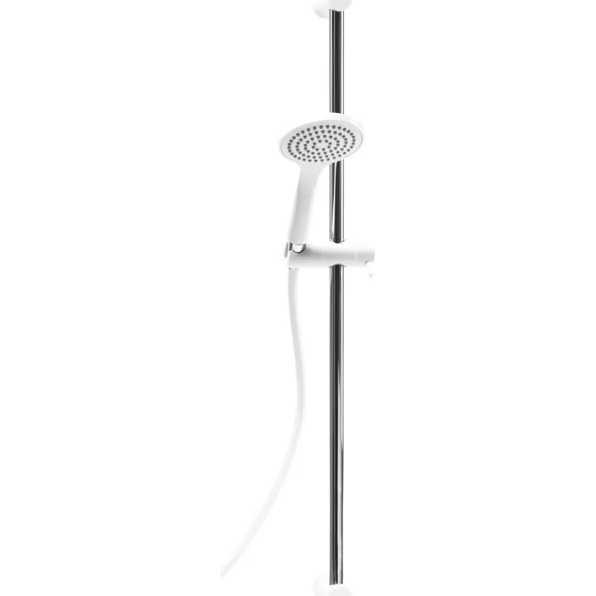 DUSCHSET AQUALINE VIT 1SPRAY SLANG MAX C/C 760MM 1,75M