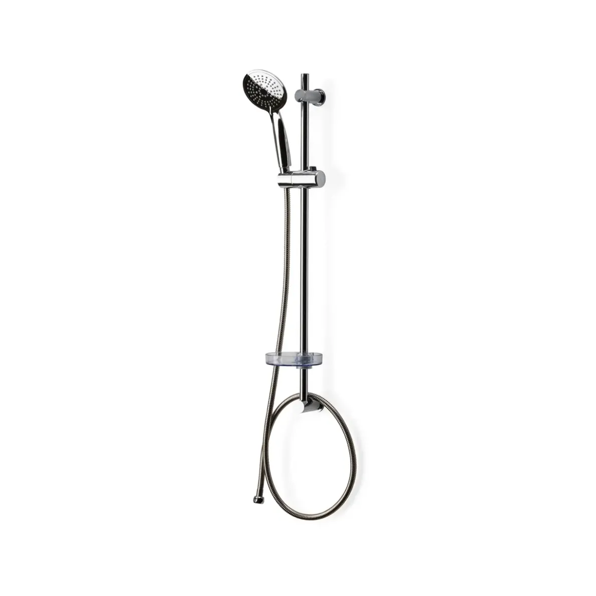 DUSCHSET DAHLIA 3-SPRAY KROM D110MM/SLANG 150-200CM